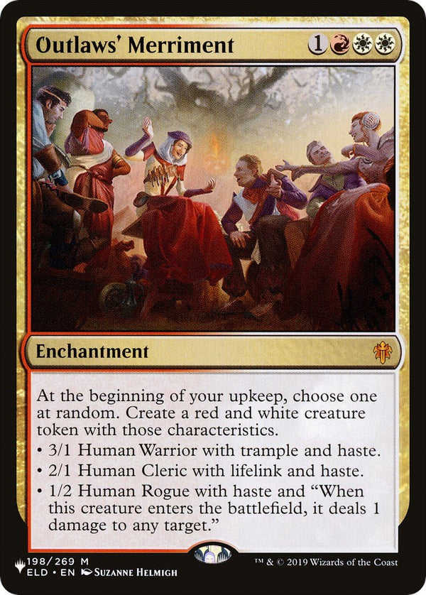 Outlaws' Merriment [LIST - 198] - Cartes Sportives Rive Sud