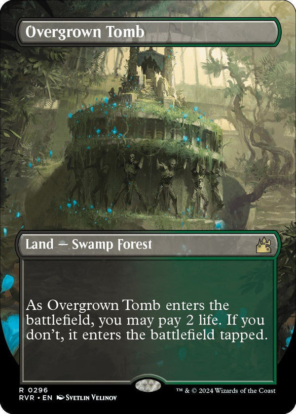 Overgrown Tomb (Borderless) [RVR - 296] - Cartes Sportives Rive Sud