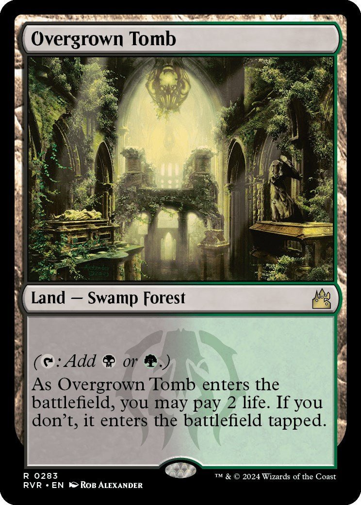 Overgrown Tomb [RVR - 283] - Cartes Sportives Rive Sud
