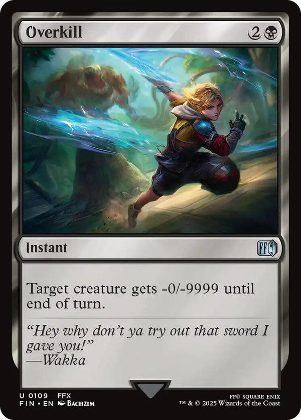 Overkill [FIN - 109] - Cartes Sportives Rive Sud