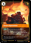 Overt Operation [OGN - 153/298] - Cartes Sportives Rive Sud
