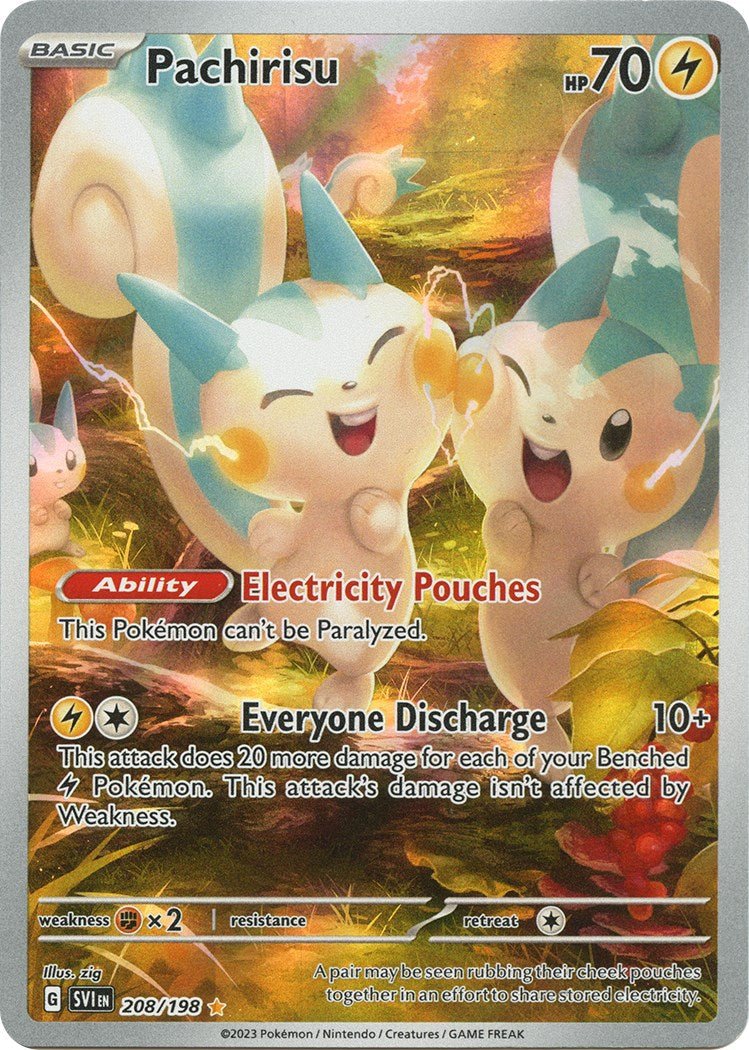 Pachirisu - 208/198 [SVI - 208/198] - Cartes Sportives Rive Sud