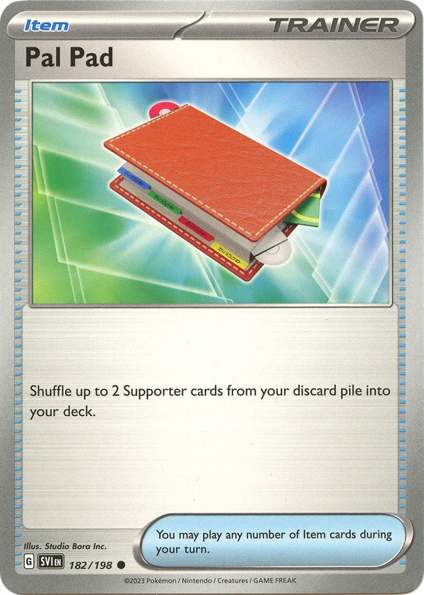 Pal Pad [SV1 - 182/198] - Cartes Sportives Rive Sud