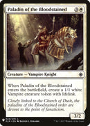Paladin of the Bloodstained [LIST - 25] - Cartes Sportives Rive Sud