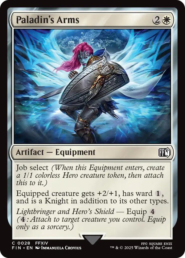 Paladin's Arms [FIN - 28] - Cartes Sportives Rive Sud