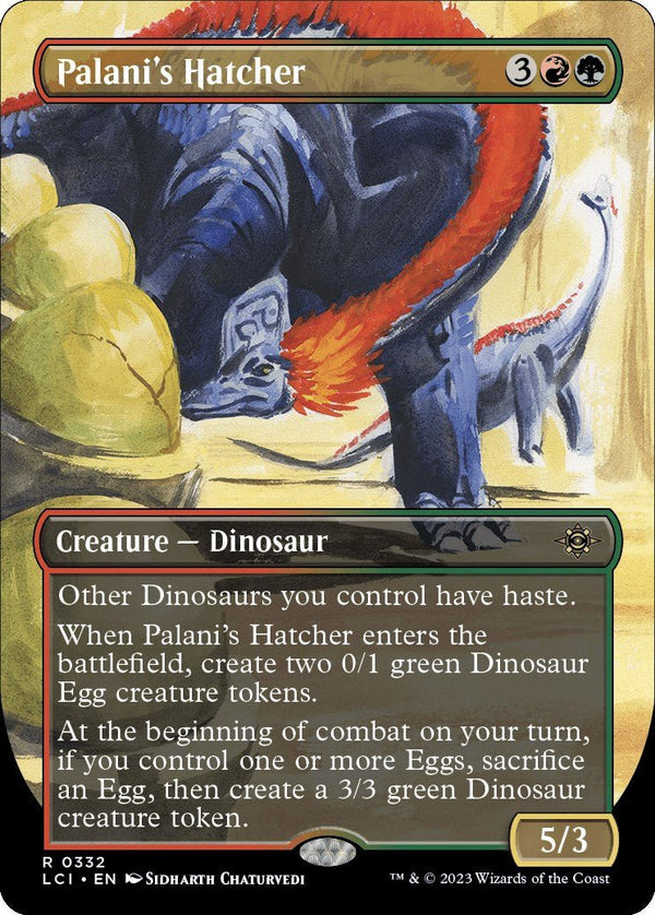 Palani's Hatcher (Borderless) [LCI - 332] - Cartes Sportives Rive Sud