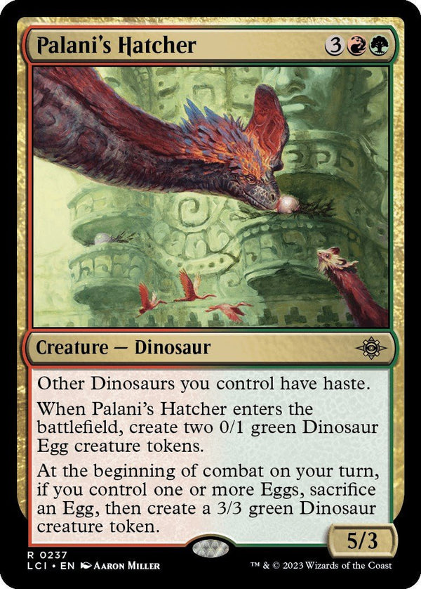 Palani's Hatcher [LCI - 237] - Cartes Sportives Rive Sud