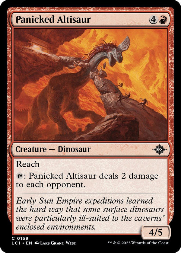 Panicked Altisaur [LCI - 159] - Cartes Sportives Rive Sud