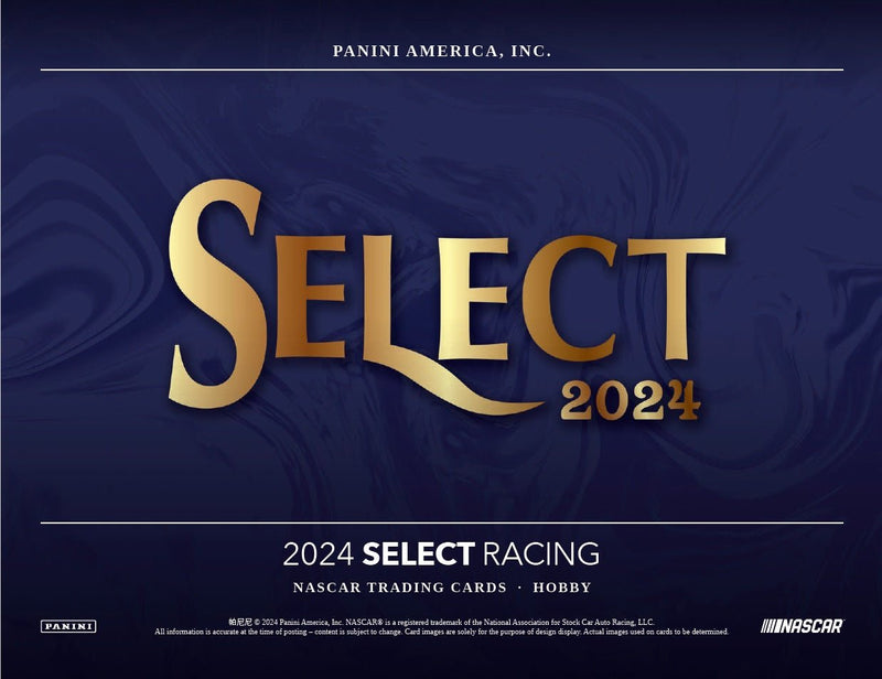 Panini Select Racing 2024 (Pre - Order) - Cartes Sportives Rive Sud