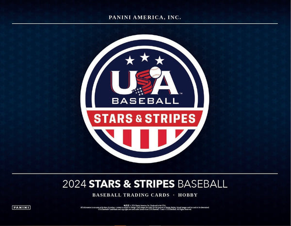 Panini USA Stars & Stripes Baseball 2024 (Pre-Order) - Cartes Sportives Rive Sud
