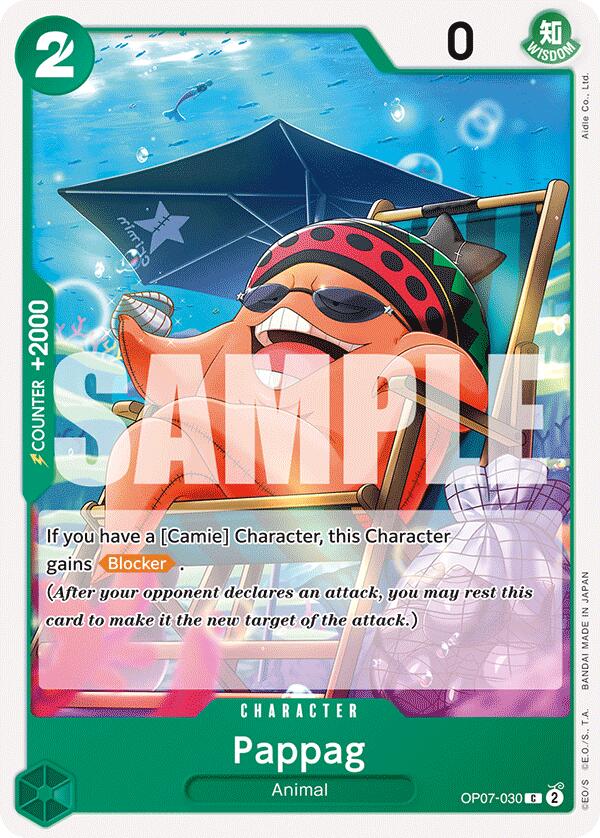 Pappag [OP07 - OP07 - 030] - Cartes Sportives Rive Sud
