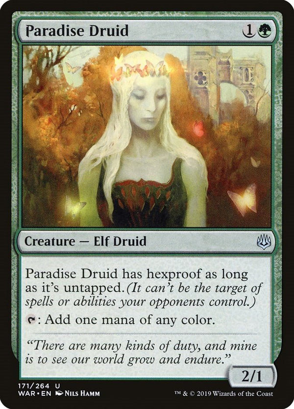 Paradise Druid [WAR - 171] - Cartes Sportives Rive Sud