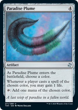 Paradise Plume [TSR - 271] - Cartes Sportives Rive Sud