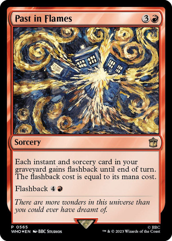 Past in Flames [LARP - 565] - Cartes Sportives Rive Sud