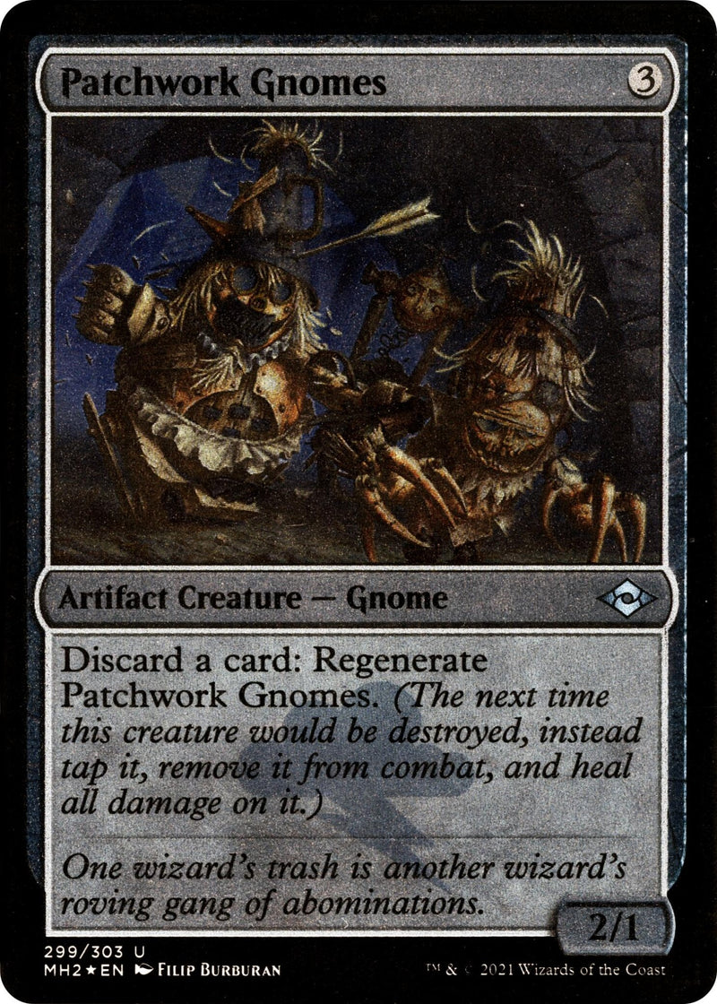 Patchwork Gnomes (Foil Etched) [MH2 - 299] - Cartes Sportives Rive Sud