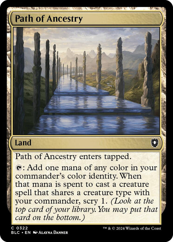 Path of Ancestry [BLC - 322] - Cartes Sportives Rive Sud