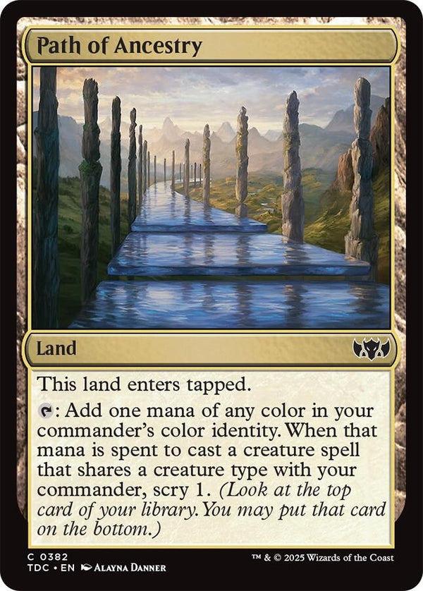 Path of Ancestry [TDC - 382] - Cartes Sportives Rive Sud