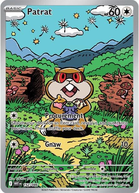 Patrat - 152/086 [WHT - 152/086] - Cartes Sportives Rive Sud