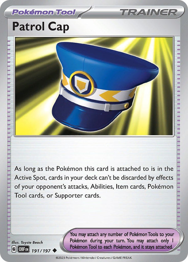 Patrol Cap [OBF - 191/197] - Cartes Sportives Rive Sud