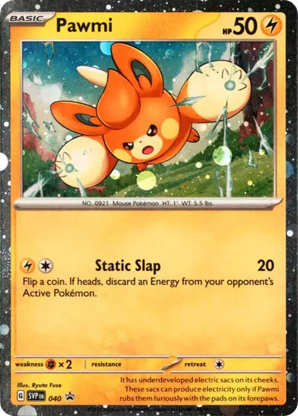 Pawmi - 040 (Cosmos Holo) [SVP - 040] - Cartes Sportives Rive Sud