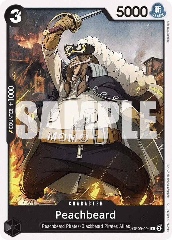 Peachbeard [OP09 - OP09 - 094] - Cartes Sportives Rive Sud