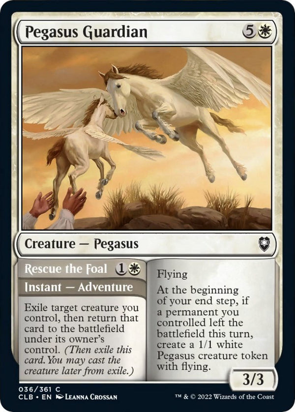 Pegasus Guardian [CLB - 36] - Cartes Sportives Rive Sud