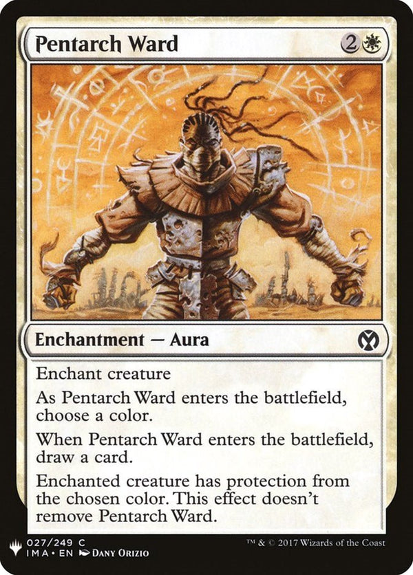 Pentarch Ward [LIST - 27] - Cartes Sportives Rive Sud