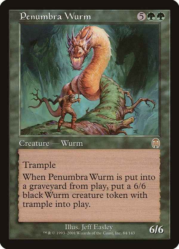 Penumbra Wurm [APC - 84] - Cartes Sportives Rive Sud