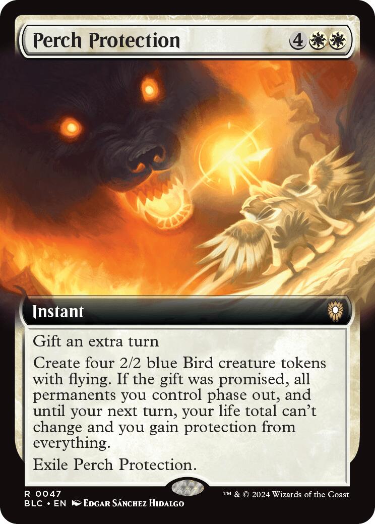 Perch Protection (Extended Art) [BLC - 47] - Cartes Sportives Rive Sud