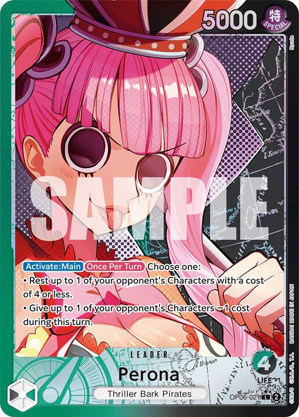 Perona (021) (Alternate Art) [OP06 - OP06 - 021] - Cartes Sportives Rive Sud