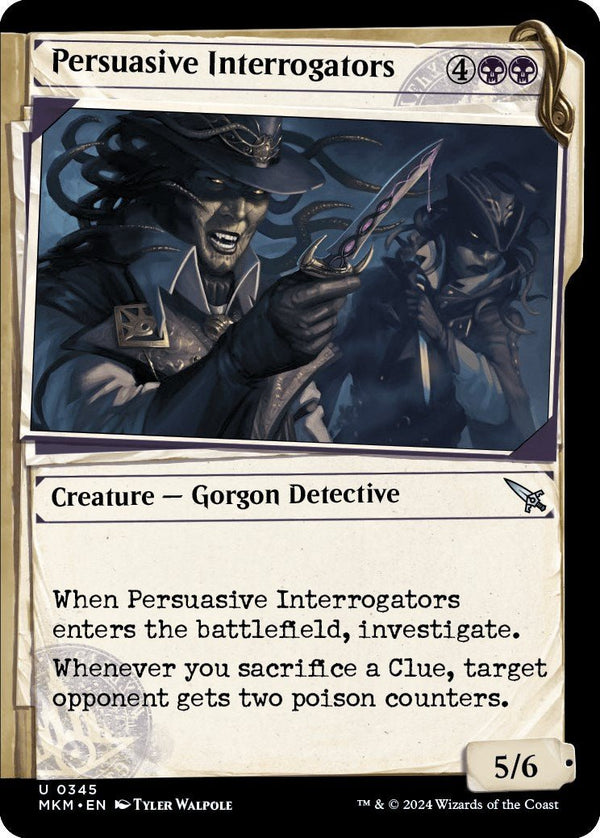 Persuasive Interrogators (Showcase) [MKM - 345] - Cartes Sportives Rive Sud