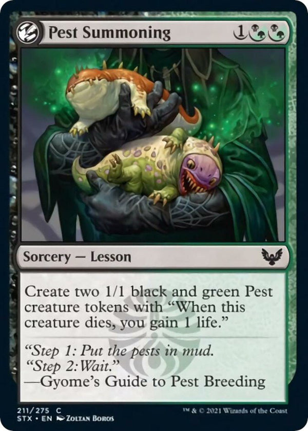 Pest Summoning [STX - 211] - Cartes Sportives Rive Sud