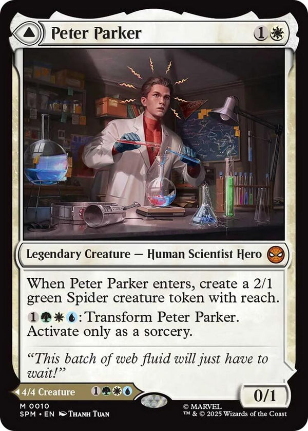 Peter Parker [SPM - 10] - Cartes Sportives Rive Sud