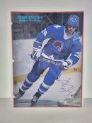 Peter Stastny Picture Autographed Authenticated 8X10 - Cartes Sportives Rive Sud