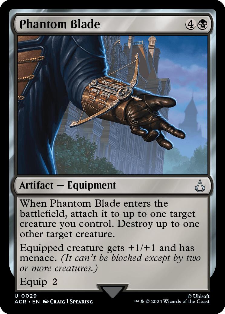 Phantom Blade [ACR - 29] - Cartes Sportives Rive Sud