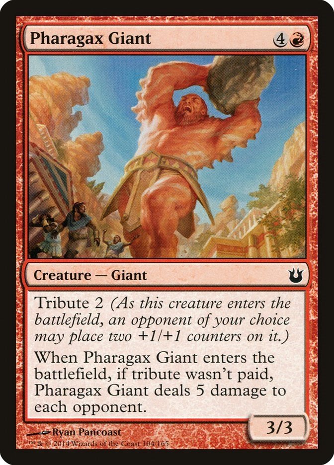 Pharagax Giant [BNG - 104] - Cartes Sportives Rive Sud