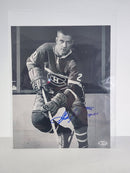 Phil Goyette Picture Autographed Authenticated 8X10 - Cartes Sportives Rive Sud