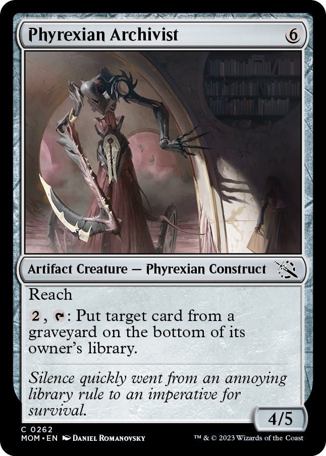 Phyrexian Archivist [MOM - 262] - Cartes Sportives Rive Sud