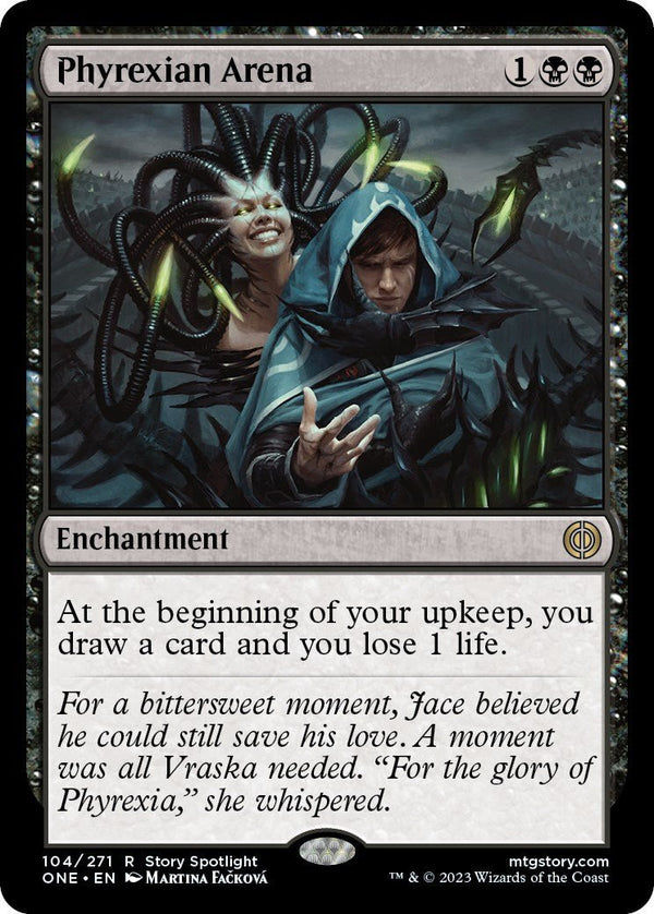 Phyrexian Arena [ONE - 104] - Cartes Sportives Rive Sud