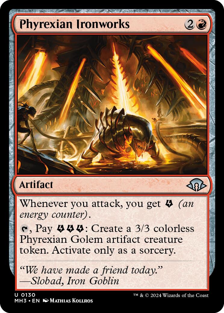 Phyrexian Ironworks [MH3 - 130] - Cartes Sportives Rive Sud