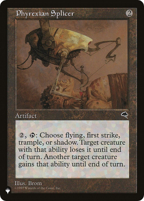 Phyrexian Splicer [LIST - N/A] - Cartes Sportives Rive Sud