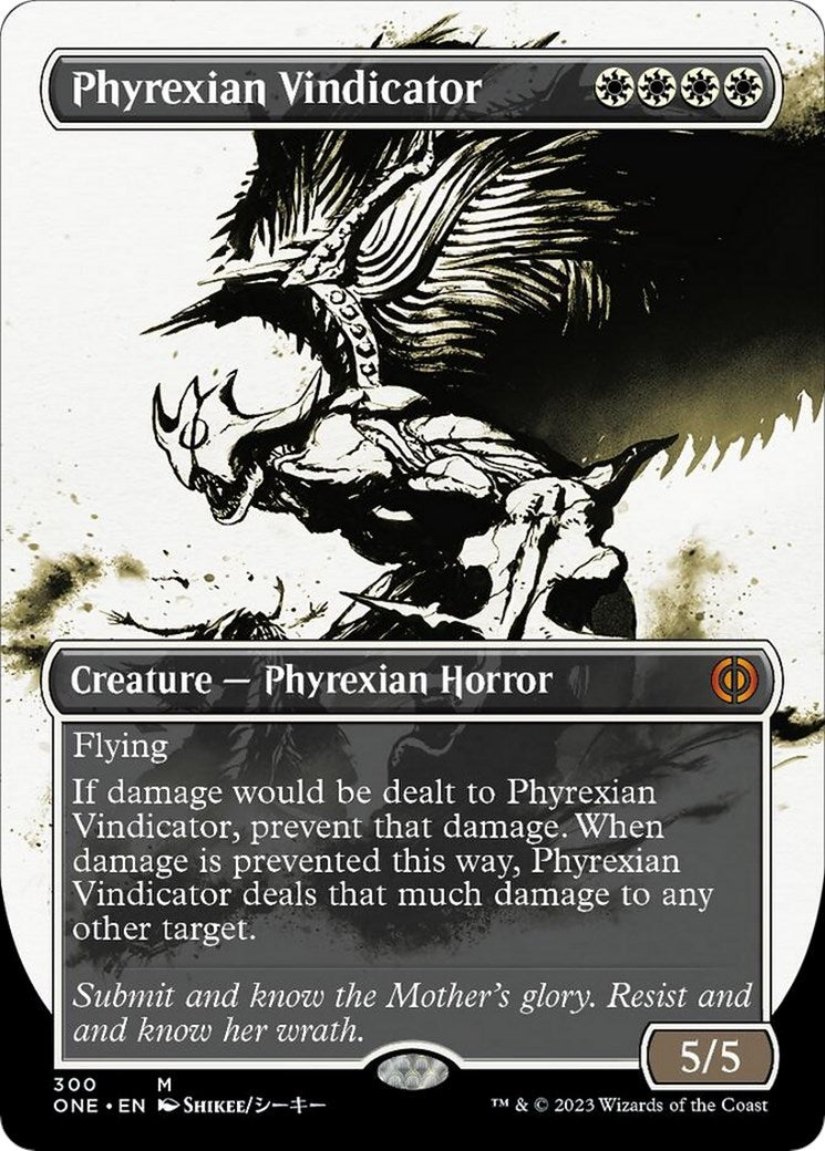 Phyrexian Vindicator (Showcase) [ONE - 300] - Cartes Sportives Rive Sud