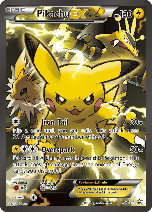 Pikachu EX - XY124 [PR - XY124] - Cartes Sportives Rive Sud