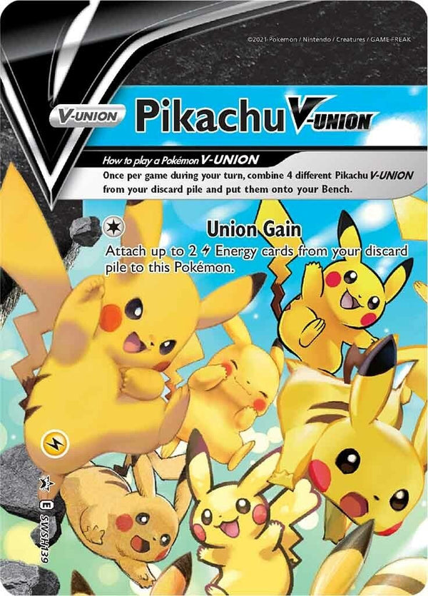 Pikachu V - Union - SWSH139 [SWSD - SWSH139] - Cartes Sportives Rive Sud