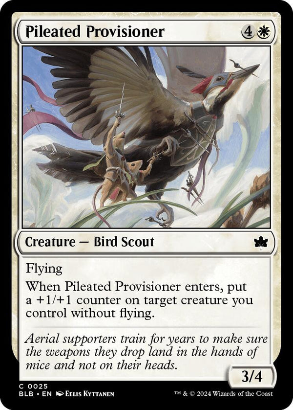 Pileated Provisioner [BLB - 25] - Cartes Sportives Rive Sud