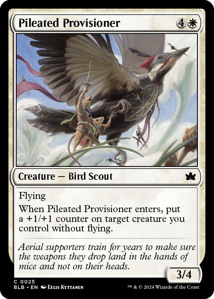 Pileated Provisioner [BLB - 25] - Cartes Sportives Rive Sud