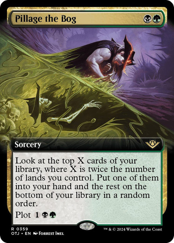 Pillage the Bog (Extended Art) [OTJ - 359] - Cartes Sportives Rive Sud