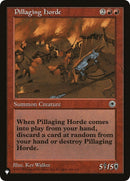 Pillaging Horde [LIST - N/A] - Cartes Sportives Rive Sud