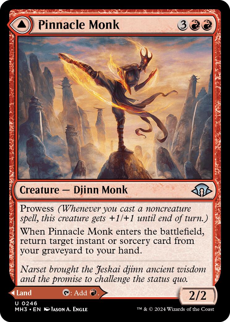 Pinnacle Monk [MH3 - 246] - Cartes Sportives Rive Sud