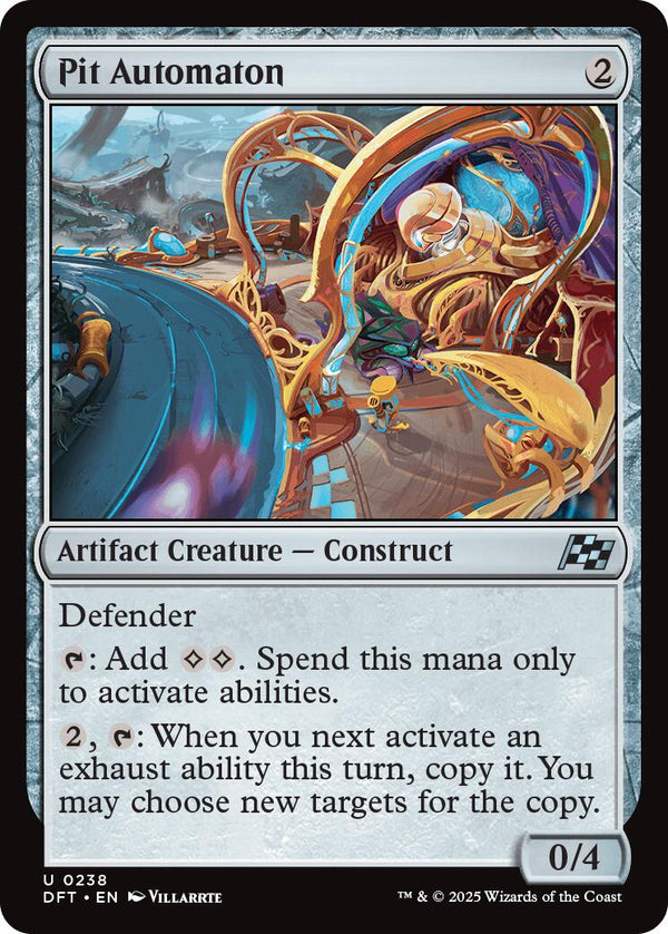 Pit Automaton [DFT - 238] - Cartes Sportives Rive Sud